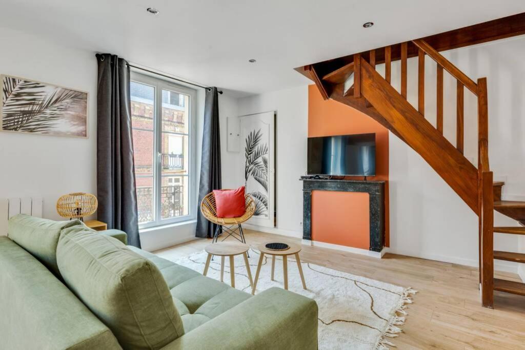 *** Le Refuge Dieppois *** Superbe Duplex Coeur De Ville Дьепп Экстерьер фото